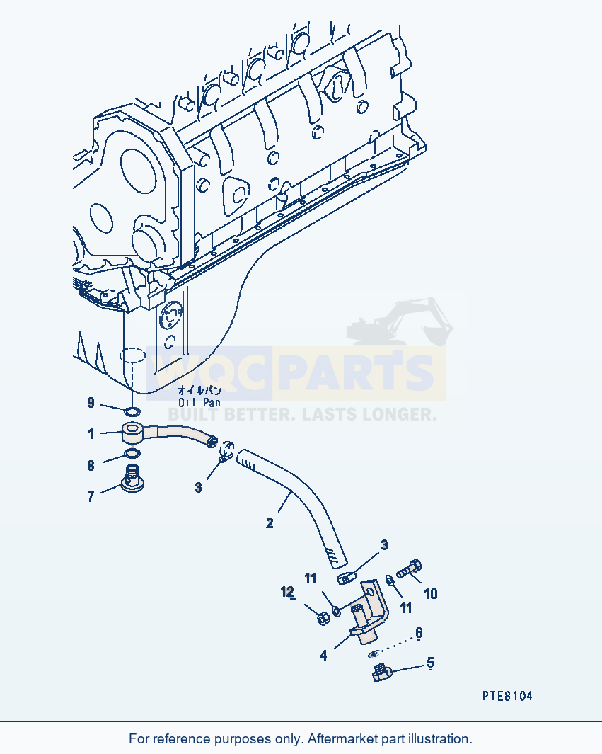 Komatsu WA250L-3 Engine (Related Parts)(#53055-) parts diagram