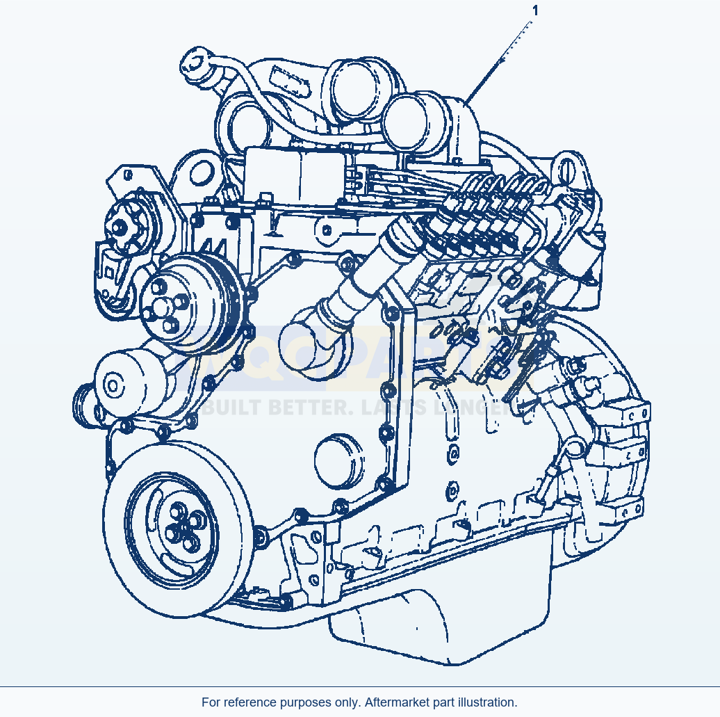 Komatsu WA250PT-3L Engine Assemblies (E0Aa6B.008) parts diagram
