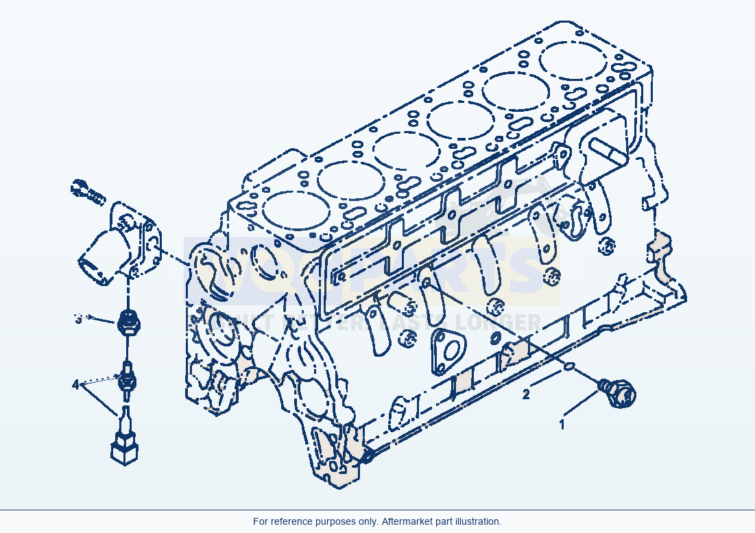 Komatsu WA250PT-3MC Switch And Sensor parts diagram