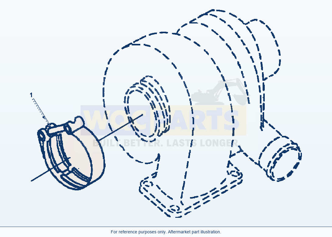 Komatsu WA250PT-3MC Exhaust Connection parts diagram