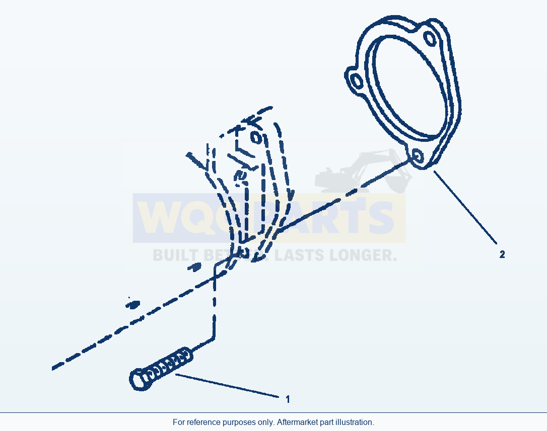 Komatsu WA250PT-3MC Starting Motor Mounting parts diagram