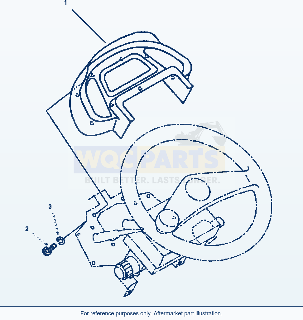 Komatsu WA250PT-3MC Gauge And Sensor parts diagram