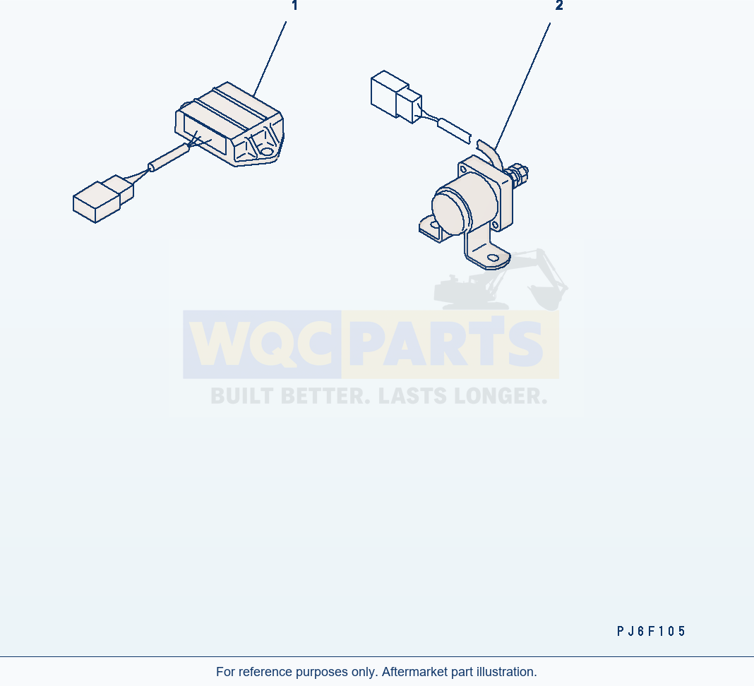 Komatsu WA250PT-5 Glow Timer parts diagram