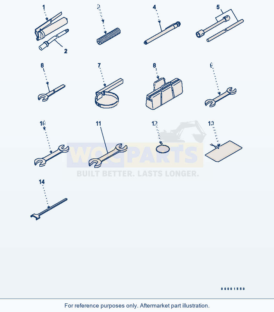 Komatsu WA250PT-5 Tool Serial 70001-UP (PARALLEL LINKAGE SPEC.) parts diagram
