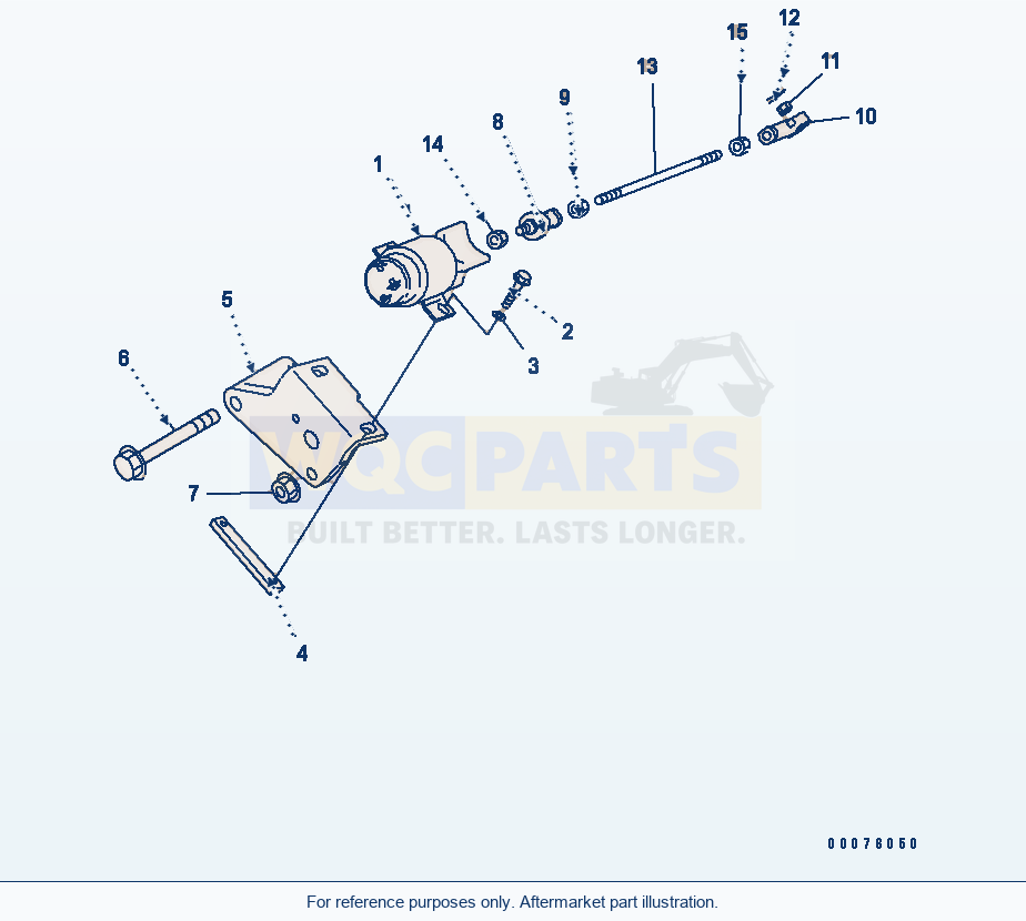Komatsu WA250PT-5L Fuel Shut-Off Valve parts diagram
