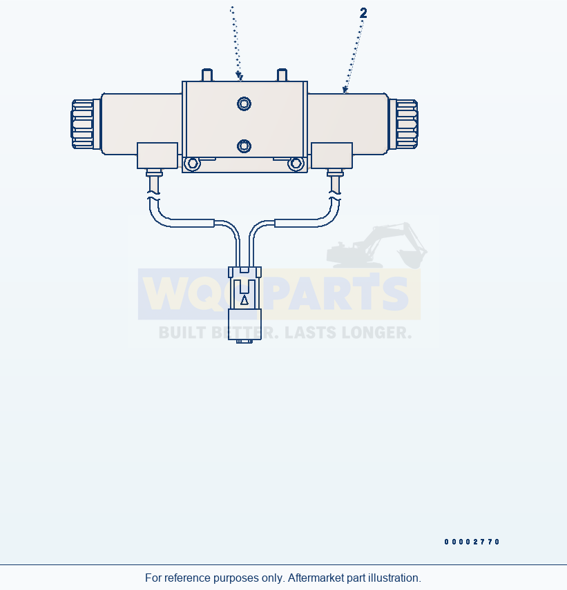 Komatsu WA250PT-5L Hst Pump (Solenoid) parts diagram