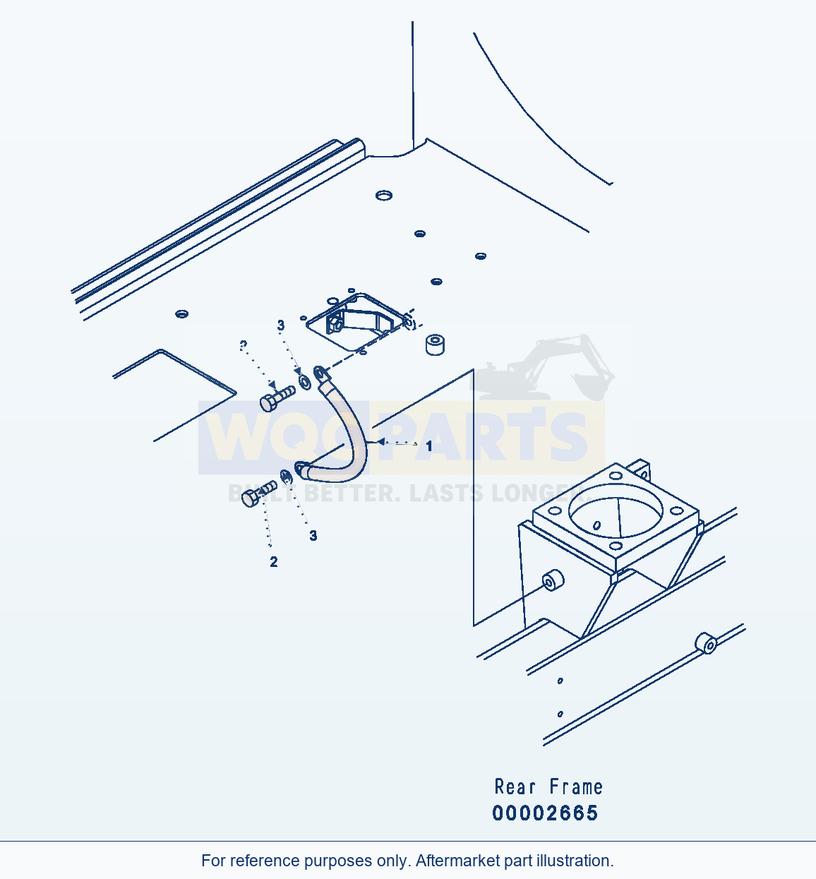 Komatsu WA250PZ-5 Floor (Earth) parts diagram