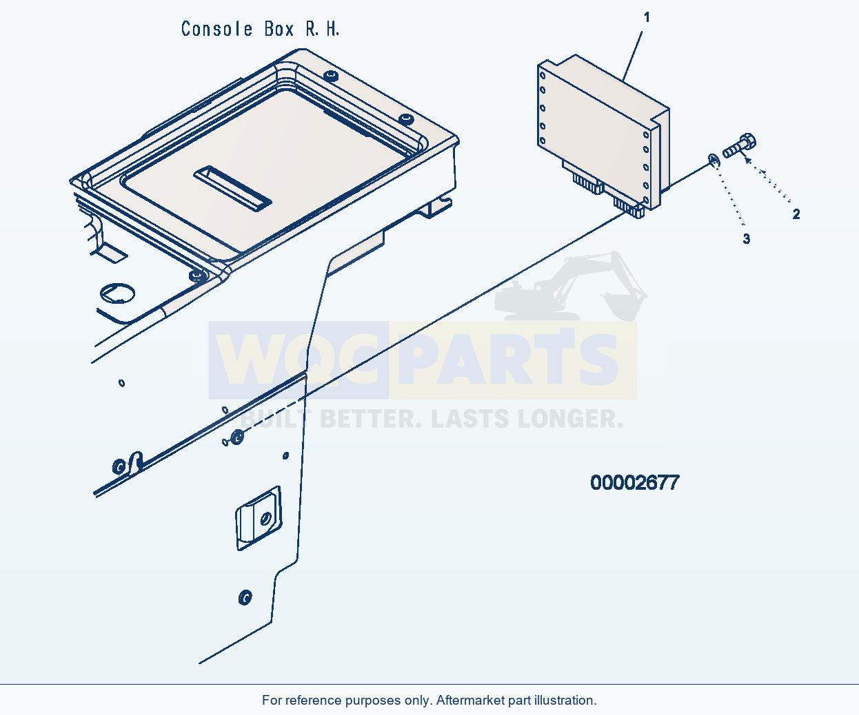 Komatsu WA250PZ-5 Floor (Hst Controller) parts diagram