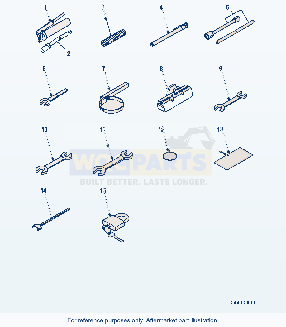 Komatsu WA250PZ-6 Tool(#75001-) Serial 75001-75749 parts diagram