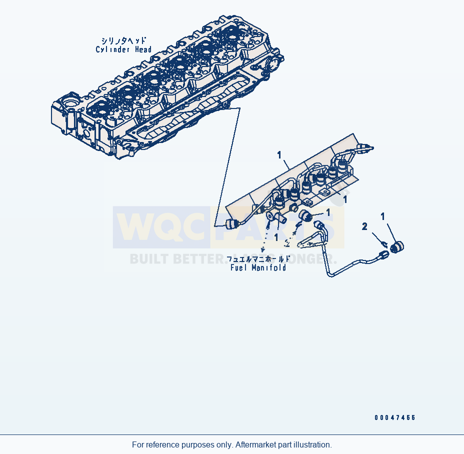 Komatsu WA250PZ-6 Fuel System Cover Serial 75001-75749 parts diagram