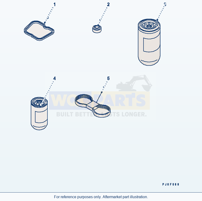 Komatsu WA270-5 Spare Parts(#26302312-) parts diagram