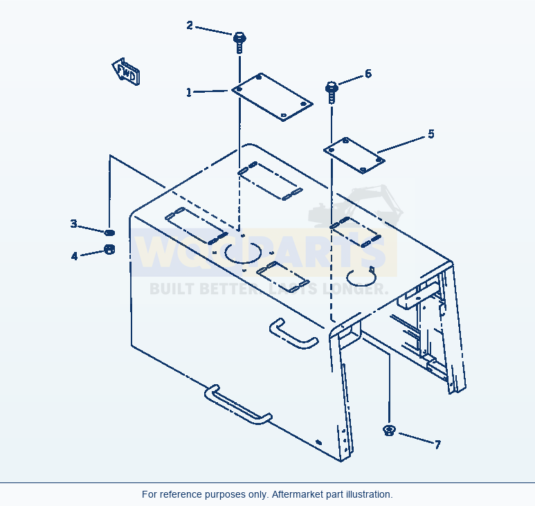 Komatsu WA320-1 Snow Proof(#20001-) Serial 10001-UP parts diagram