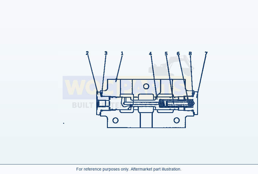 Komatsu WA320-1 Security Valve (Abe Spec.) parts diagram