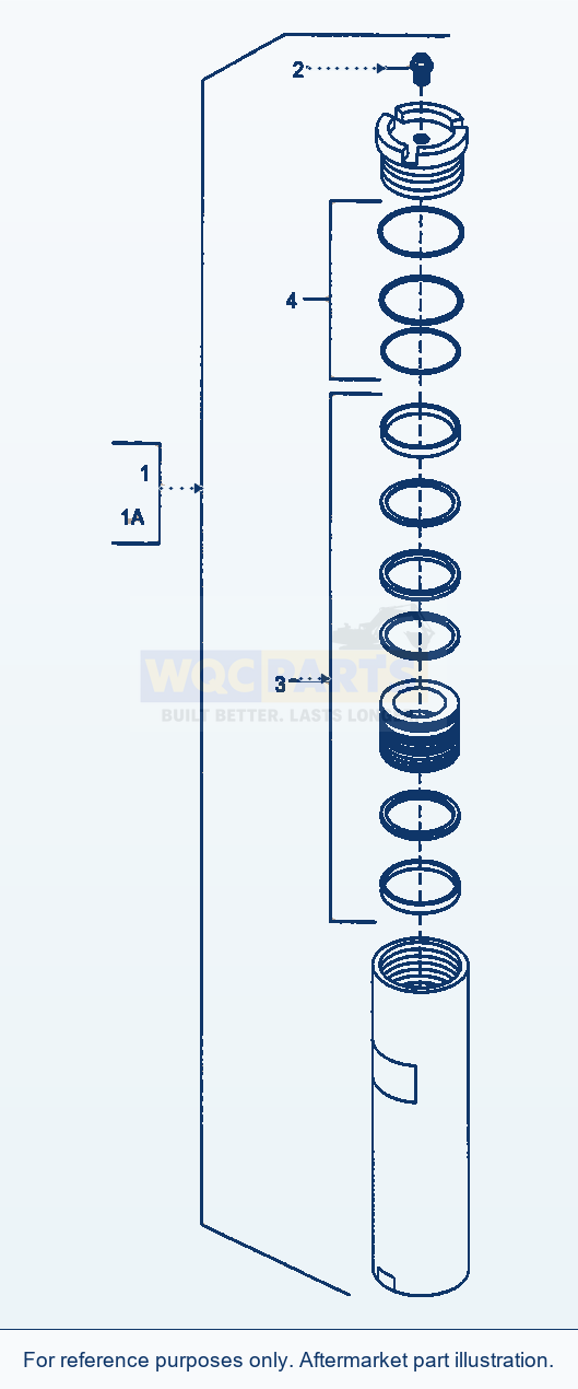 Komatsu WA320-3 Pressure Tank parts diagram
