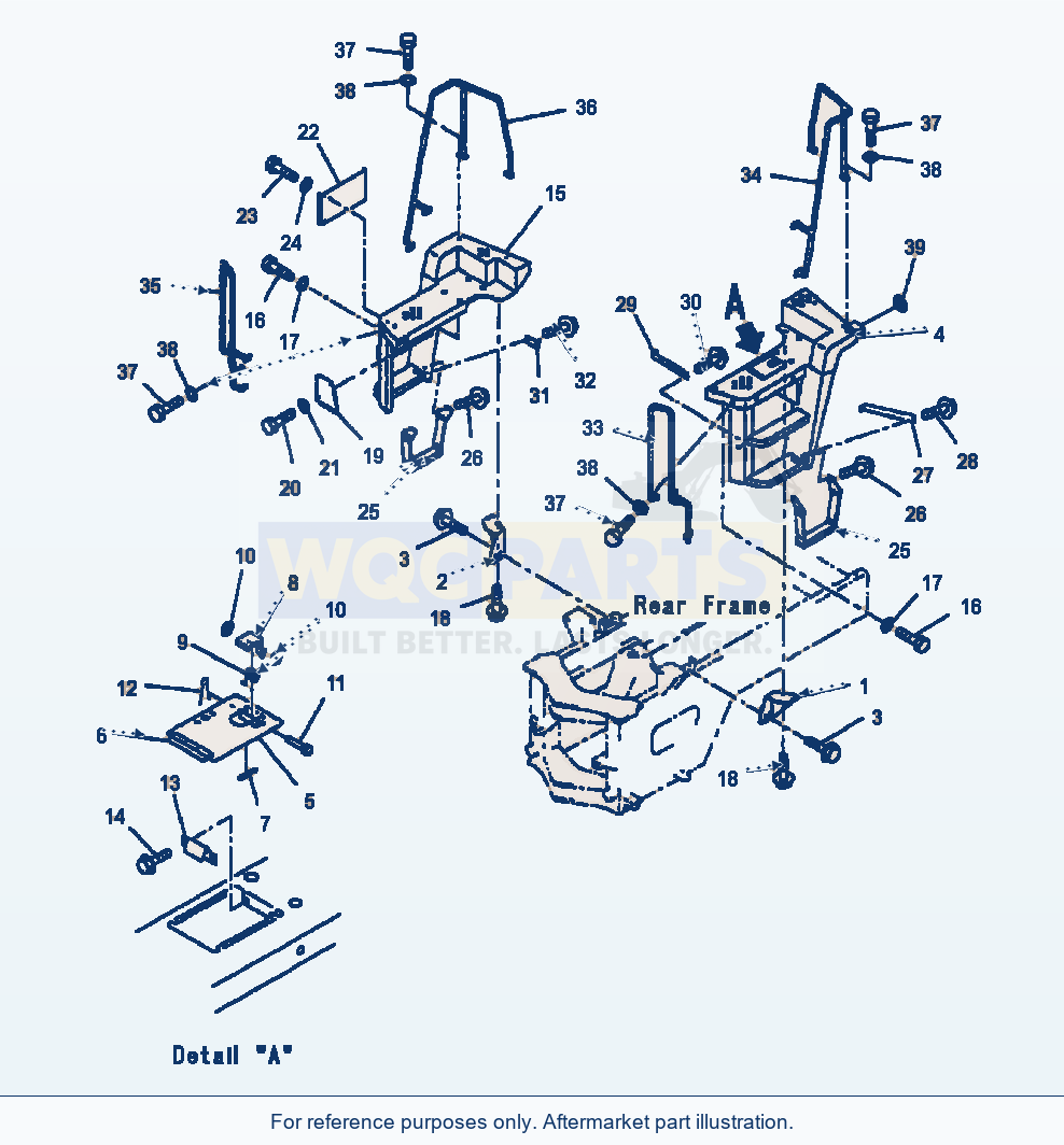 Komatsu WA320-3L Steps And Ladders - Rops Cab parts diagram