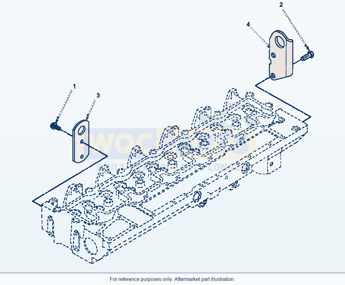 Komatsu WA320-3MC Lifting Brackets (E8Ai6Ce.002) parts diagram
