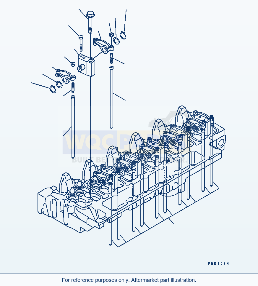 Komatsu WA320-5 Piston (Esn 21814611 - ) parts diagram