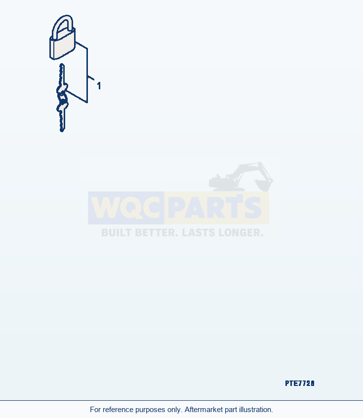 Komatsu WA320-5 Lock Serial B10001-UP parts diagram