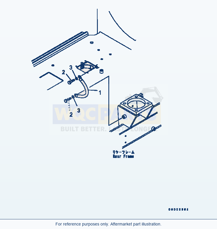 Komatsu WA320-5 Floor (Earth) Serial B10001-UP parts diagram