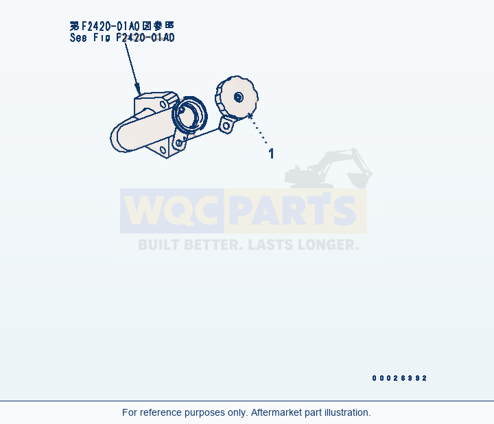 Komatsu WA320-5 Transfer Cap Serial 60001-UP (OVERSEAS VERSION) parts diagram