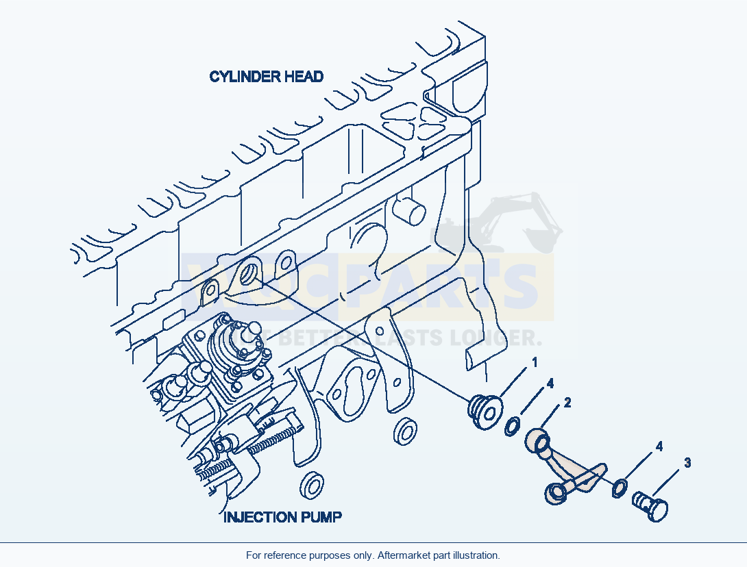 Komatsu WA320-5L Air Fuel Control Piping parts diagram