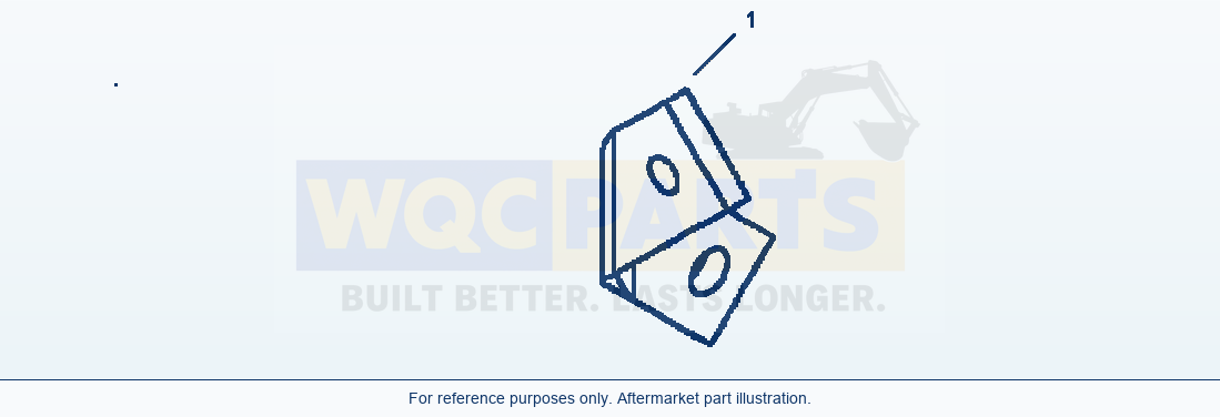 Komatsu WA320-5L Alternator Guard Bracket parts diagram