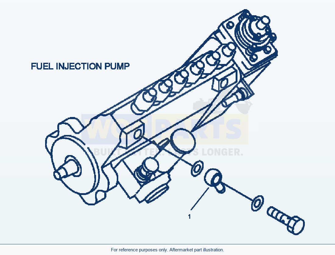 Komatsu WA320-5L Fuel Drain Location parts diagram