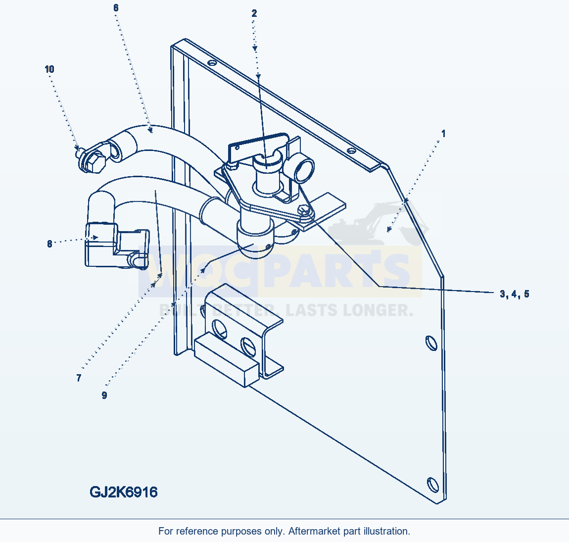 Komatsu WA320-6 Battery, 180 Ampere, Battery Main Switch parts diagram