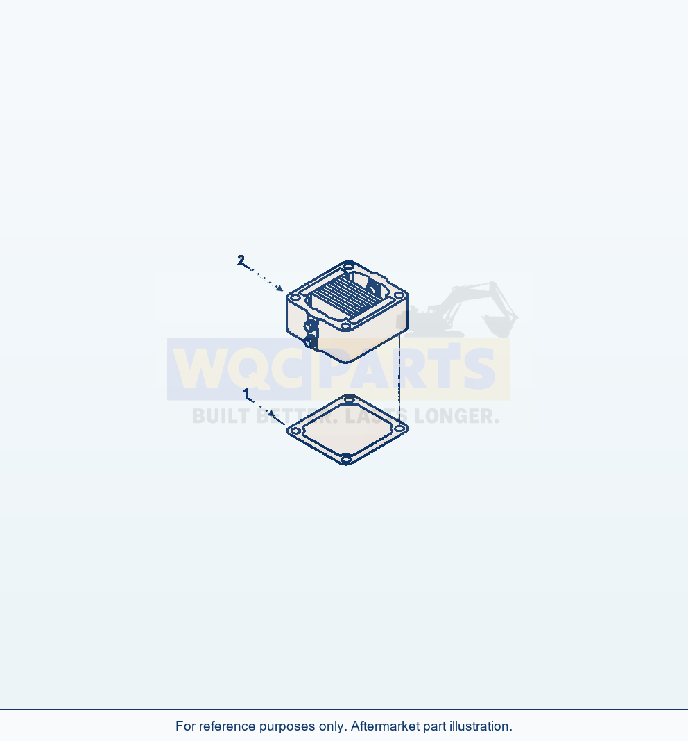 Komatsu WA320-6 Air Intake Heater Serial A34001-UP parts diagram