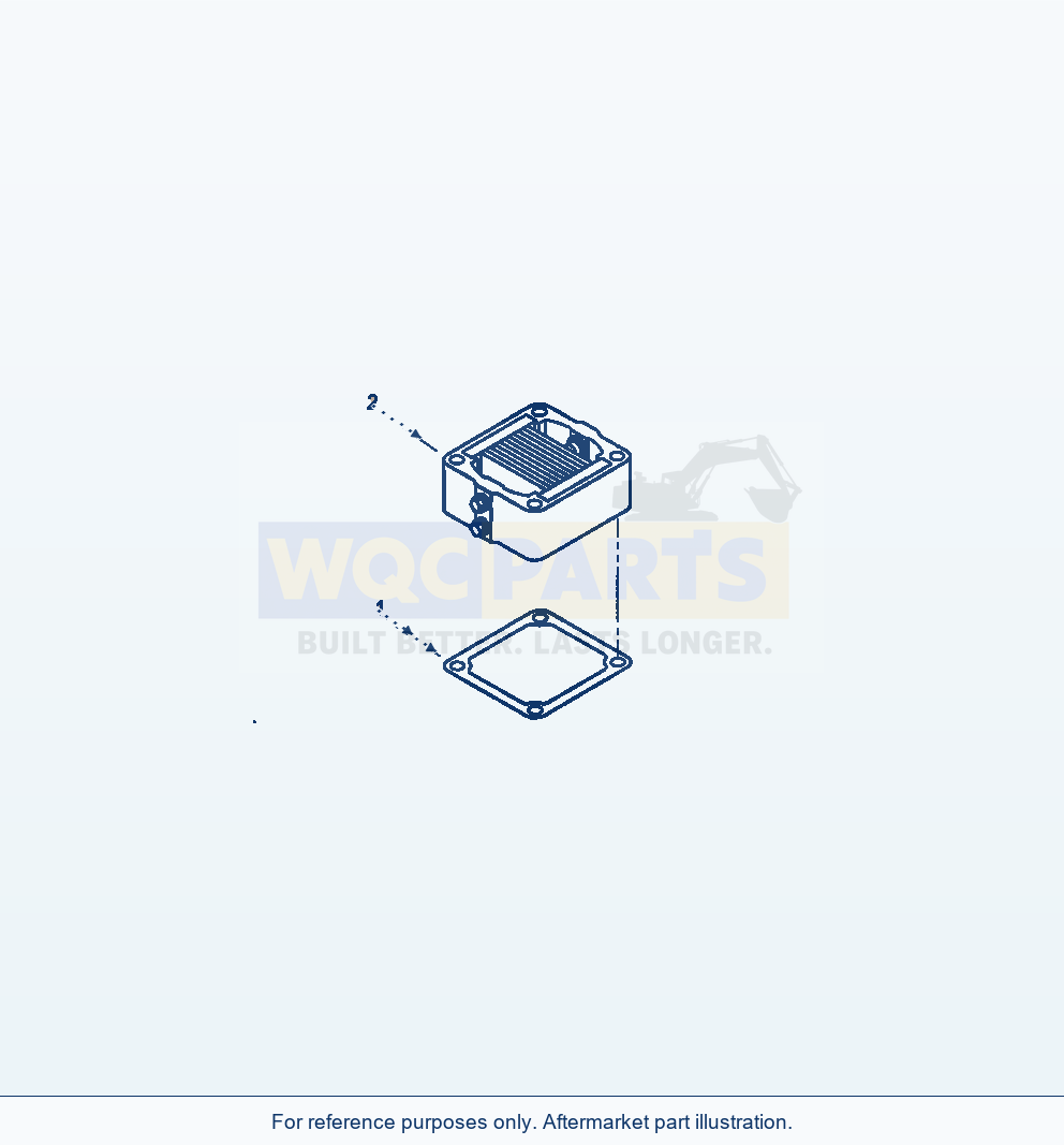 Komatsu WA320-6 Air Intake Heater Serial A35001-UP parts diagram