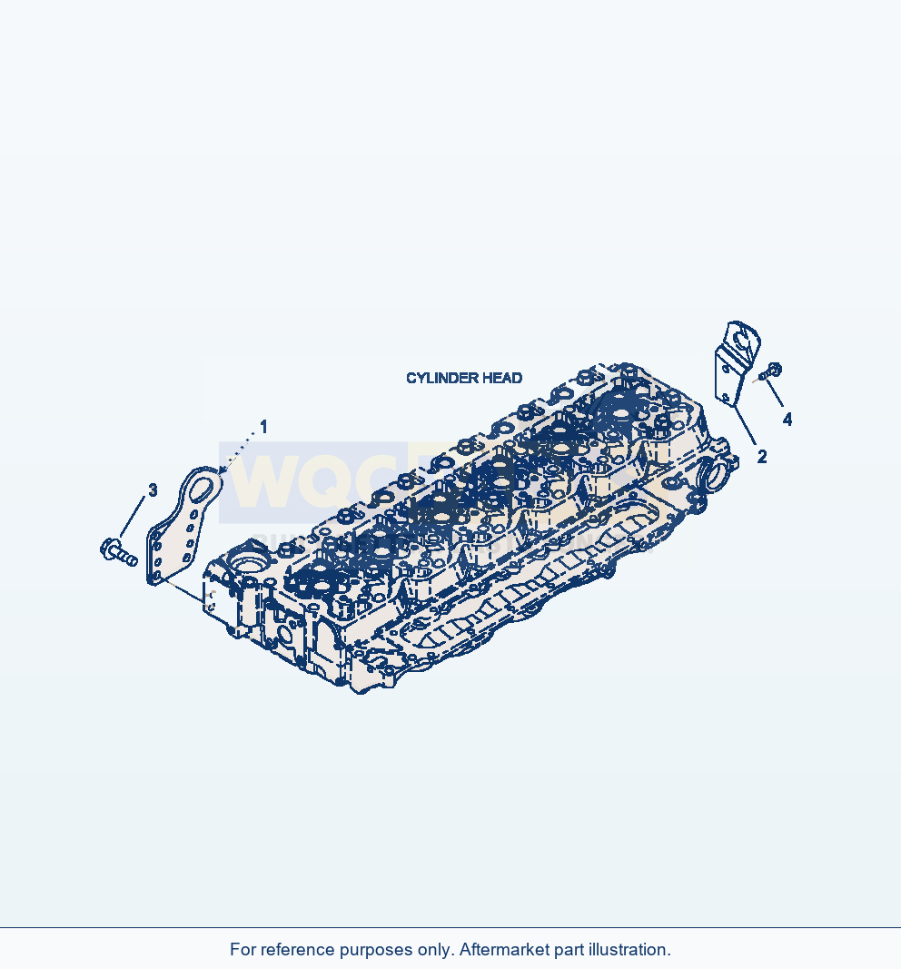 Komatsu WA320-6 Engine Lifting Bracket Serial A34001-UP parts diagram
