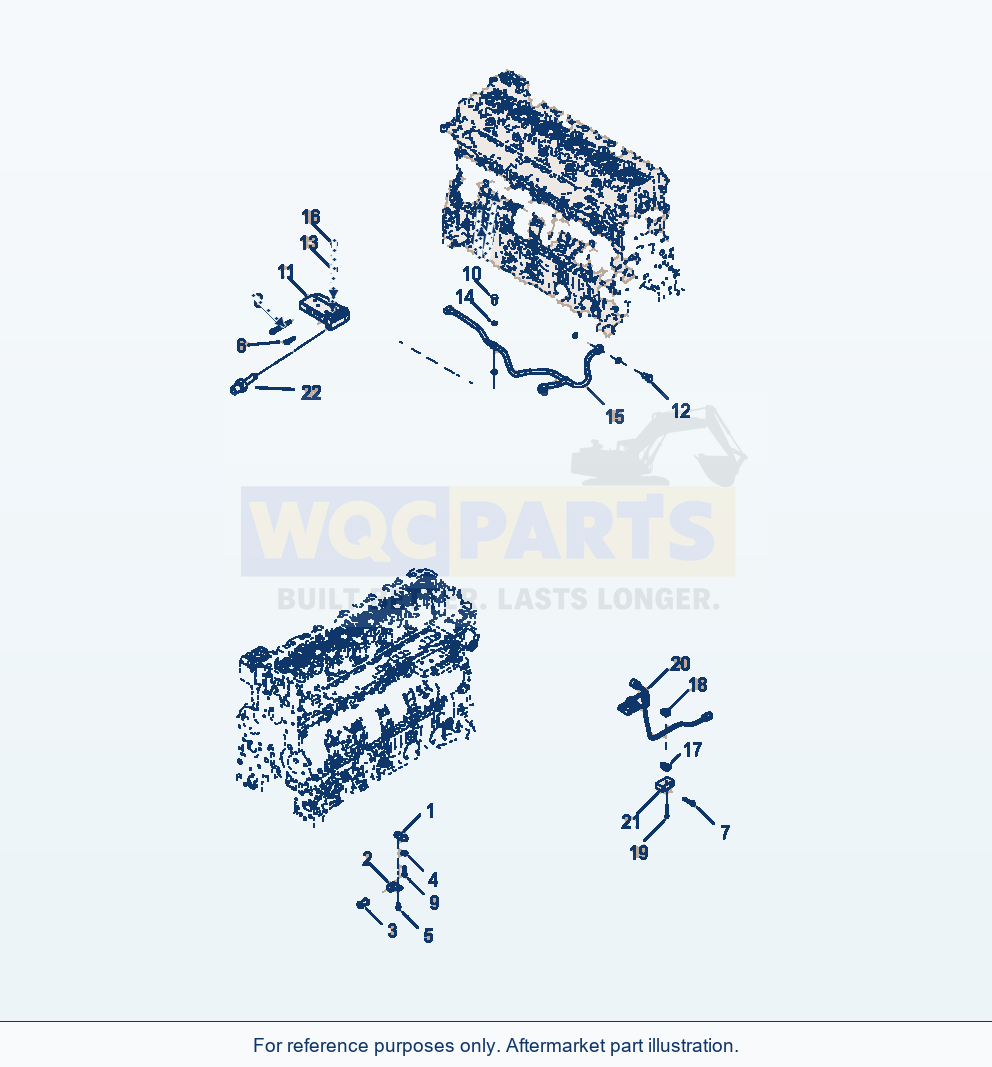Komatsu WA320-6 Fuel Piping Serial A35001-UP parts diagram