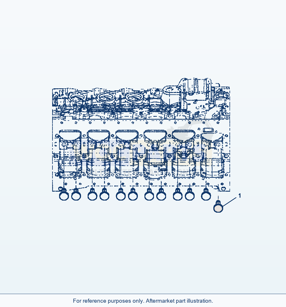 Komatsu WA320-6 Valve Tappet Serial A35001-UP parts diagram