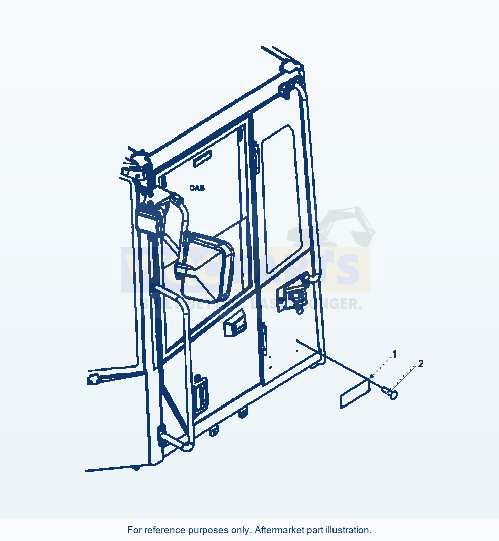 Komatsu WA320-6 Dataplate Serial A35001-UP parts diagram