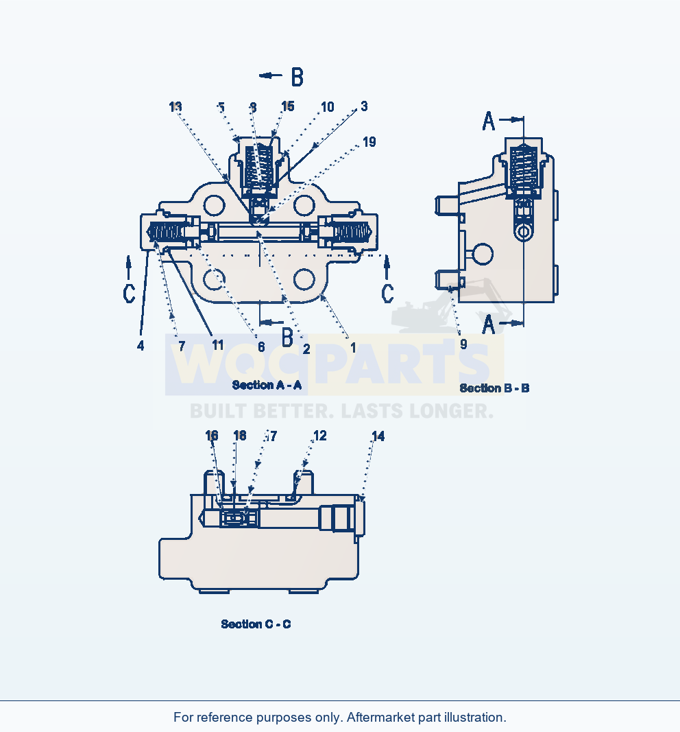 Komatsu WA320-6 Hst Motor Flashing Valve Serial A35001-UP parts diagram