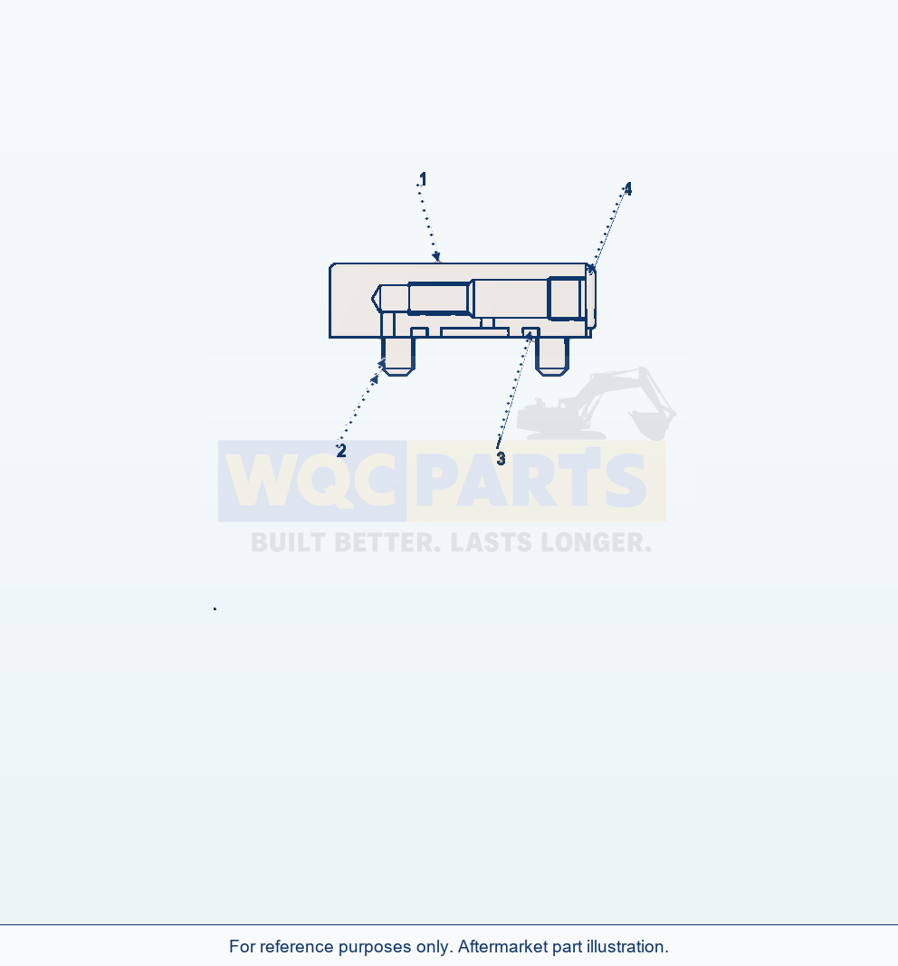 Komatsu WA320-6 Hst Motor L.H. Cover parts diagram