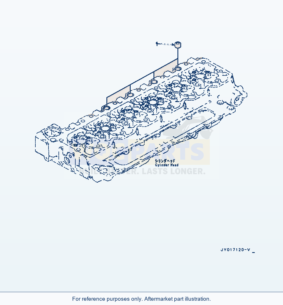 Komatsu WA320-7 Ahc00-001001 Cabin Heater Plug (Ahc00-001001) parts diagram