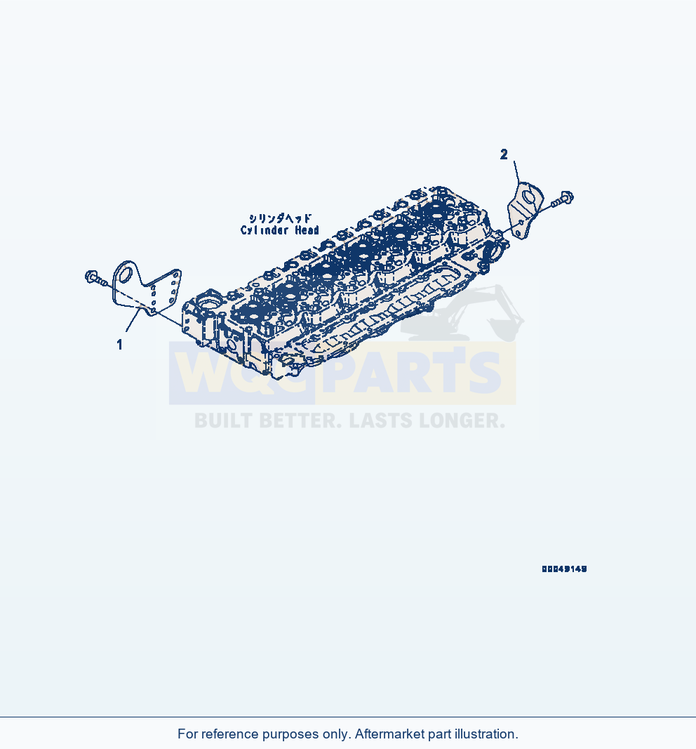 Komatsu WA320-7 Ala00-001001 Lifting Arrangement (Ala00-001001) parts diagram