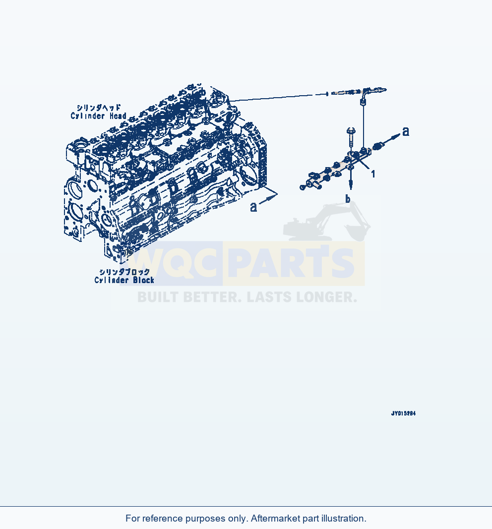 Komatsu WA320-7 Caution Plates Common Rail parts diagram