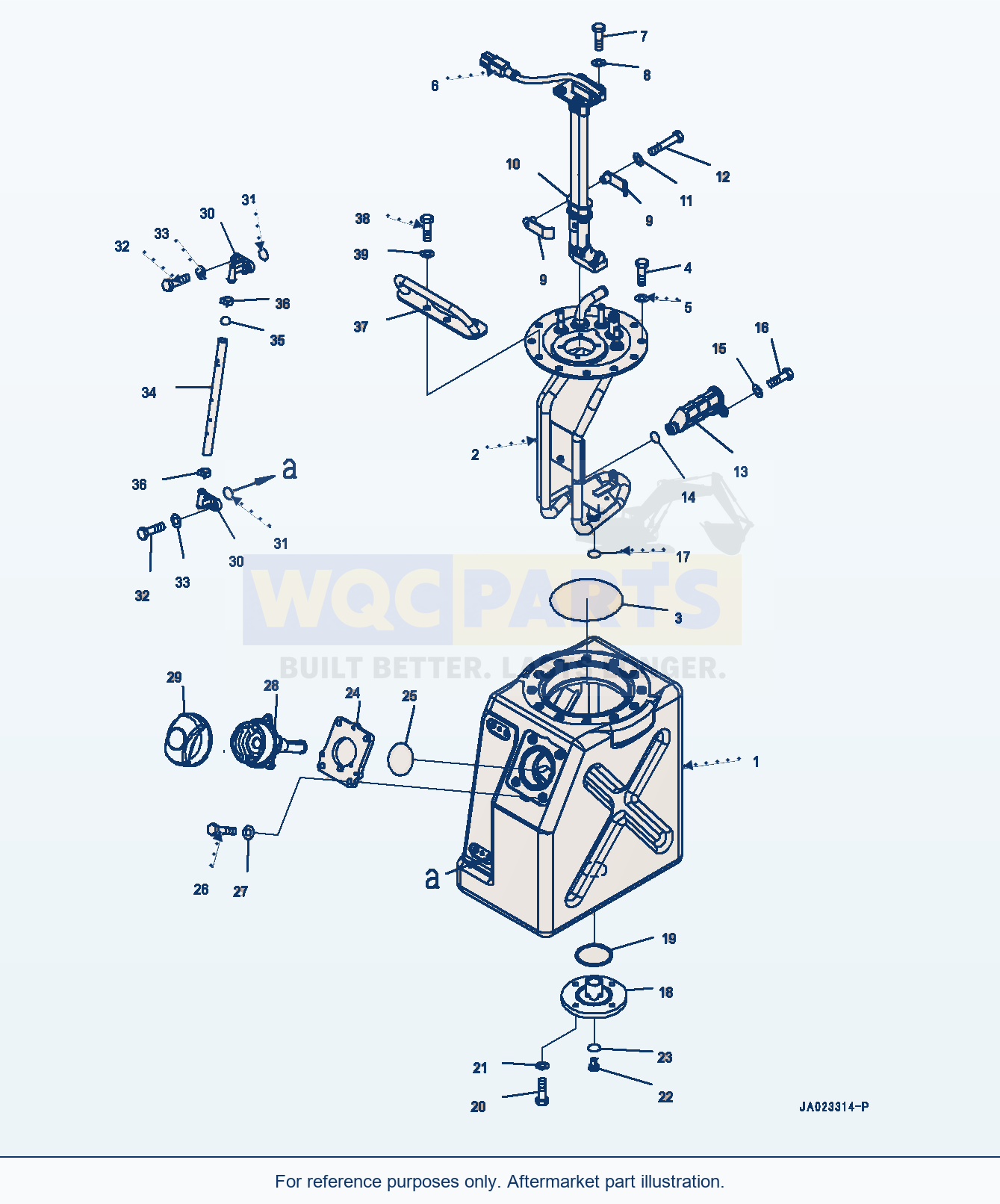 Komatsu WA320-8 Def Tank, Tank And Strainer (#85001-) parts diagram