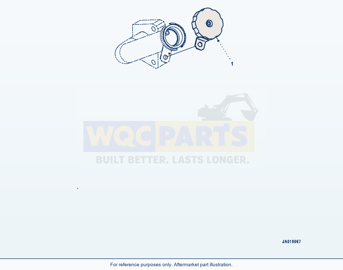 Komatsu WA320-8 Transfer, Cap, Vandalism Protection (#85001-) parts diagram