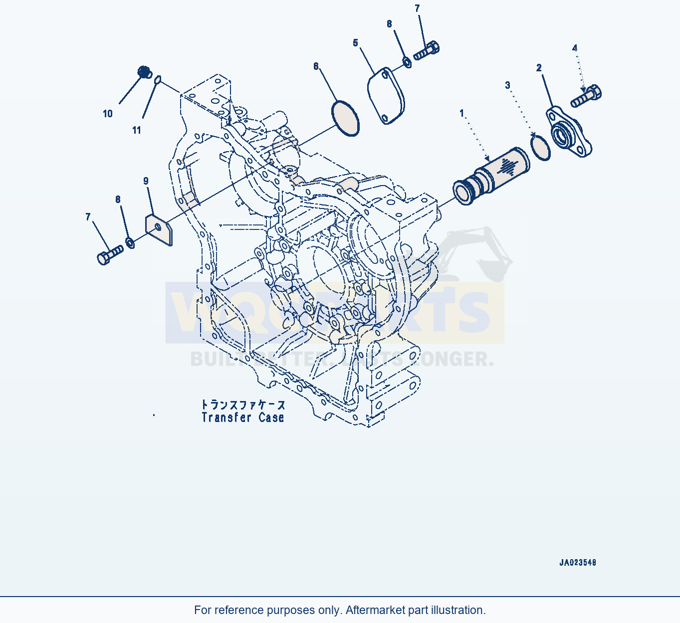 Komatsu WA320-8 Transfer, Magnet Assembly (#85001-) parts diagram