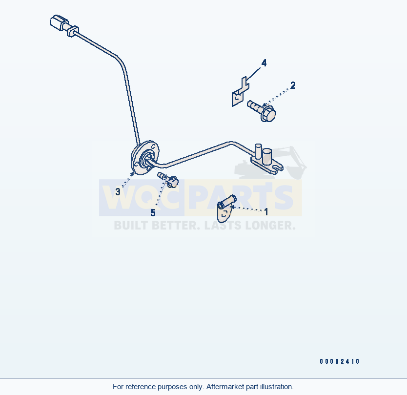 Komatsu WA320PT-5L Lubricating Oil Level Sensor parts diagram