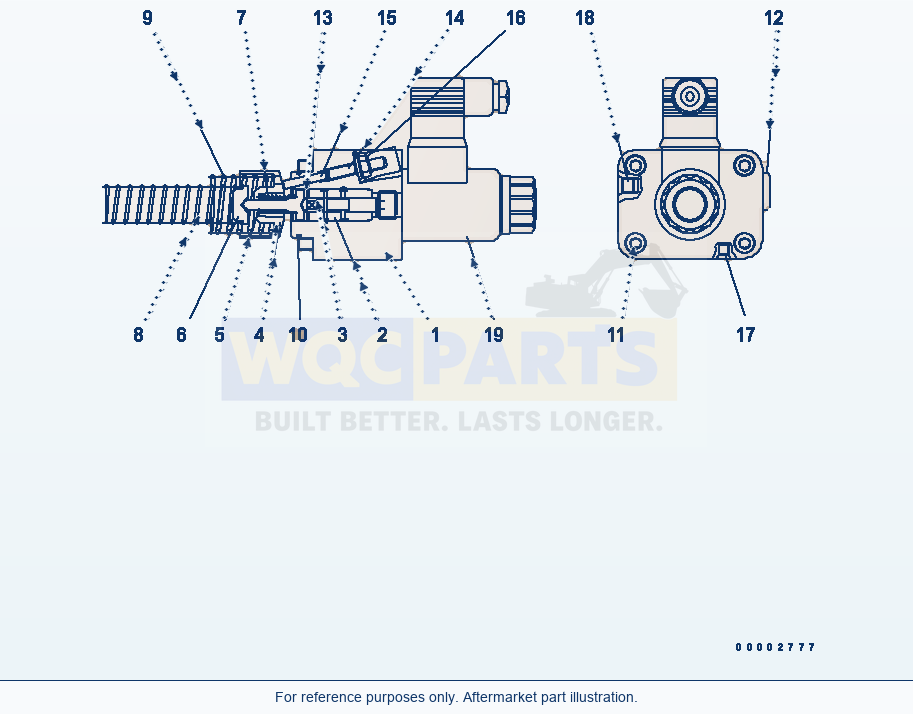 Komatsu WA320PT-5L Hst Motor (Low Speed Control) parts diagram