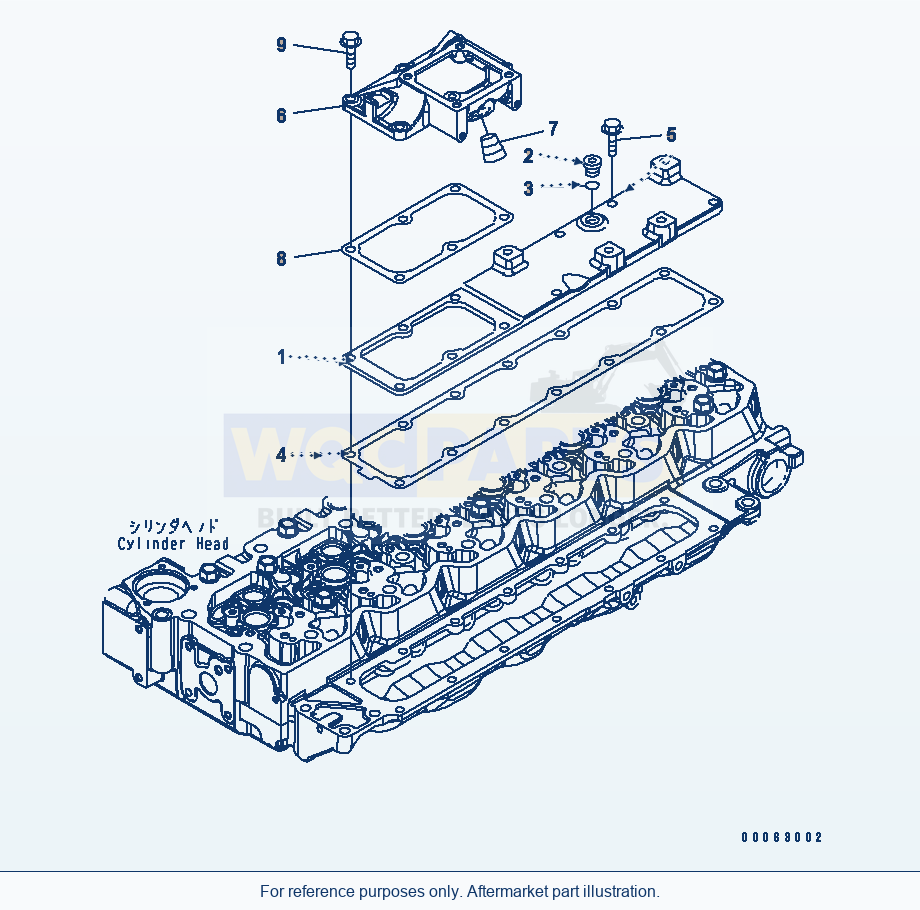 Komatsu WA320PZ-6 Air Intake Cover (Esn 26506237-26539455) parts diagram