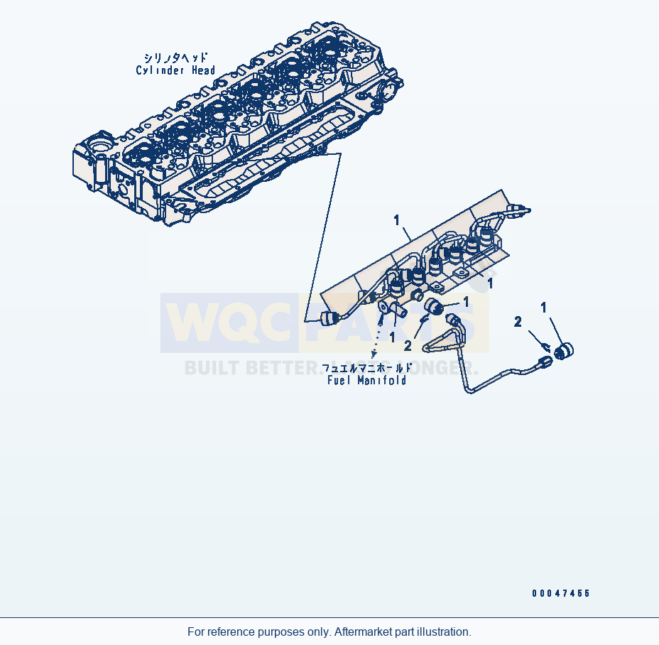 Komatsu WA320PZ-6 Fuel System Cover Serial 70001-70451 parts diagram