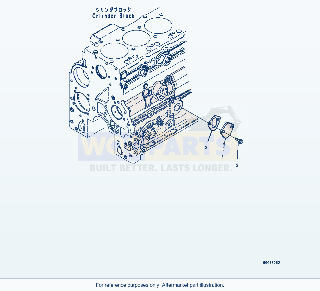 Komatsu WA320PZ-6 Fuel System Related Parts (Afp10-001001) parts diagram