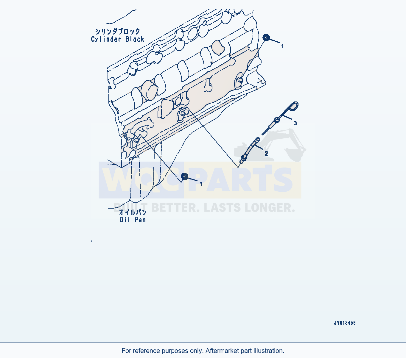 Komatsu WA320PZ-6 Oil Level Gauge (Alg00-001001) parts diagram