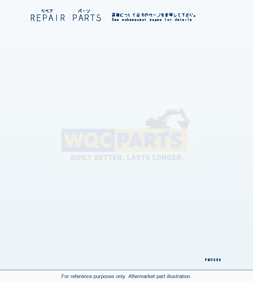Komatsu WA320PZ-6 Repair Service parts diagram