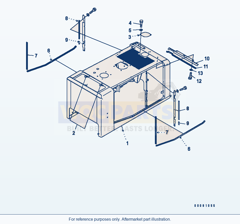 Komatsu WA320PZ-6 Hood(#70001-) Serial 70001-70451 (FOR EU) parts diagram